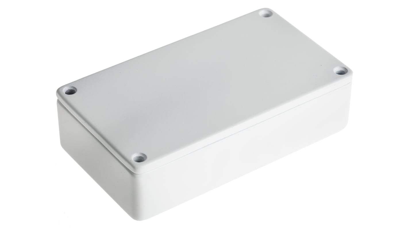 CAMDENBOSS 5000 Series White Die Cast Aluminium Enclosure, IP54, White Lid, 112 x 62 x 31mm