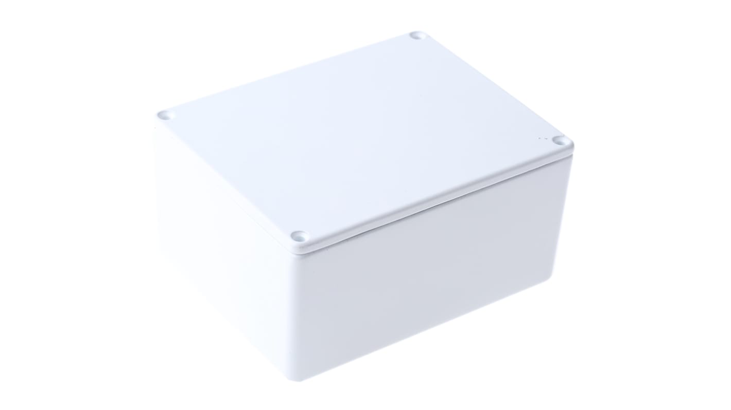 Caja CAMDENBOSS de Aluminio Presofundido Blanco, 121 x 95 x 61mm, IP54, Apantallada
