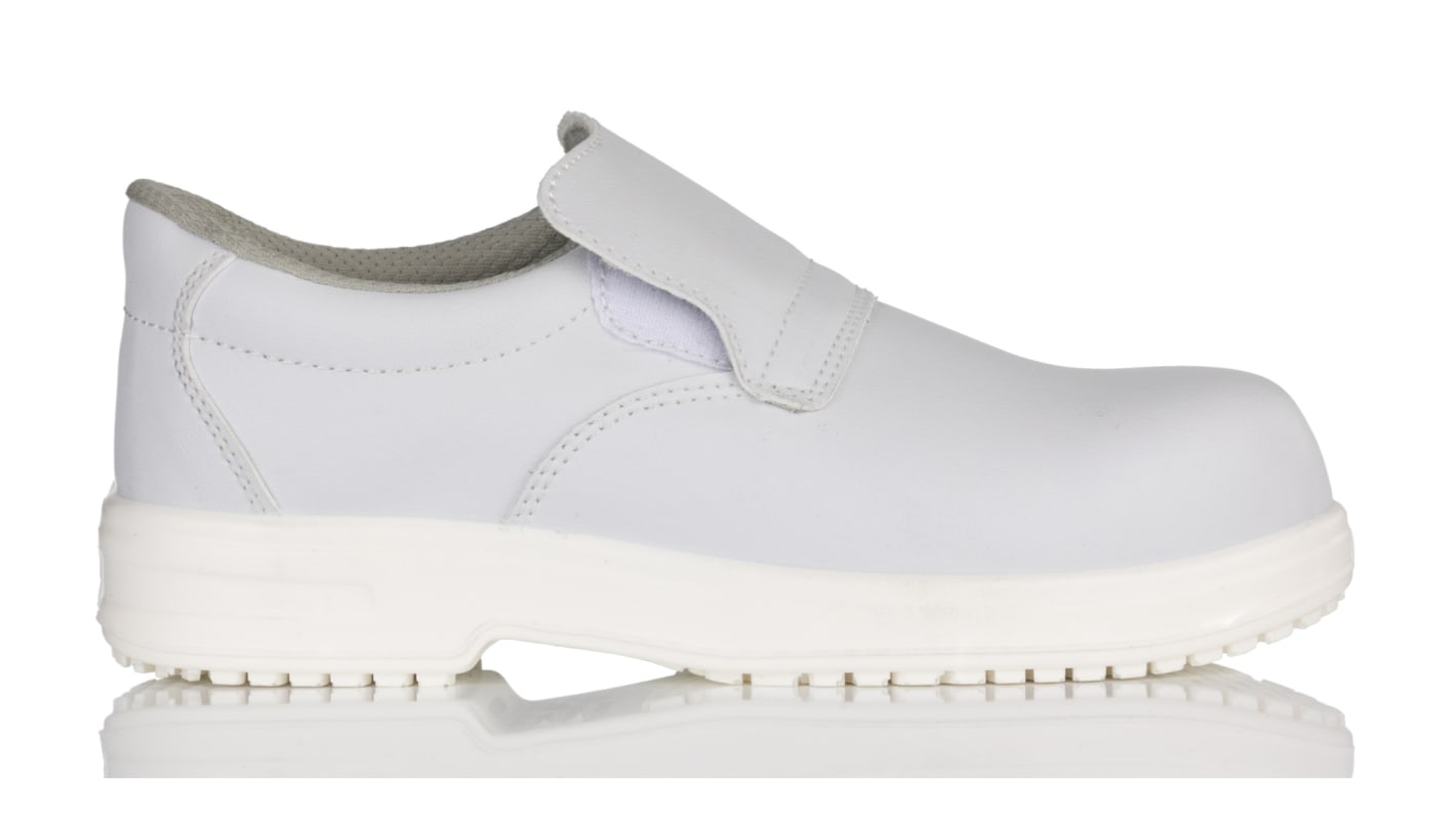 RS PRO Unisex White Composite Toe Capped Safety Shoes, UK 6, EU 39