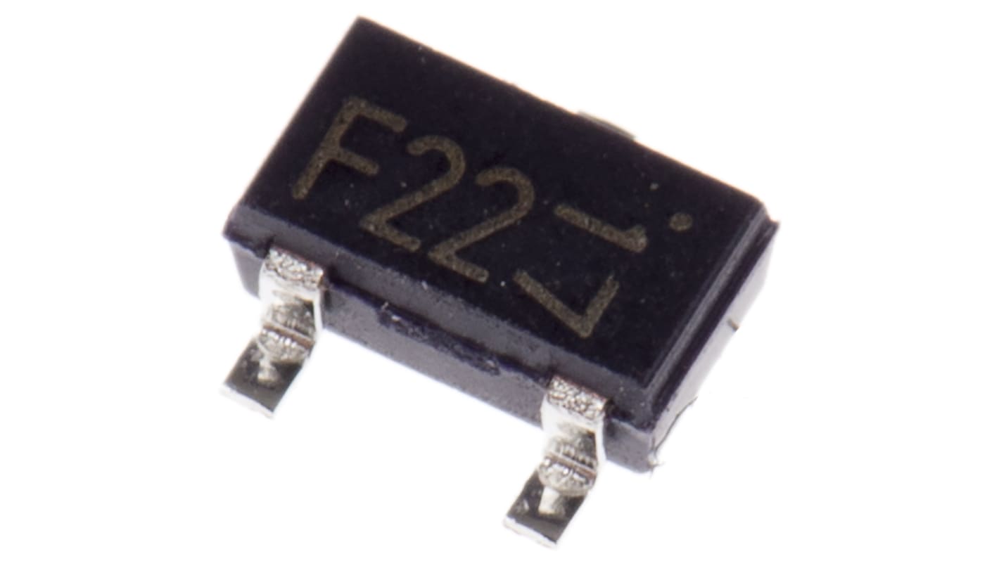 Transistor digital, DTD123EKT146, NPN 500 mA Montaje superficial, 3 pines, Simple