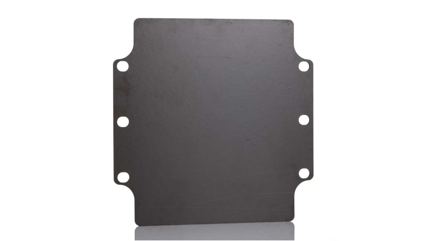 RS PRO Bakelite Mounting Plate, 2mm H, 109mm W, 109mm L for Use with RS PRO GRP Enclosure