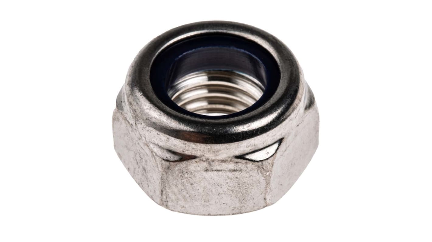 RS PRO, Plain Lock Nut, DIN 985, M12