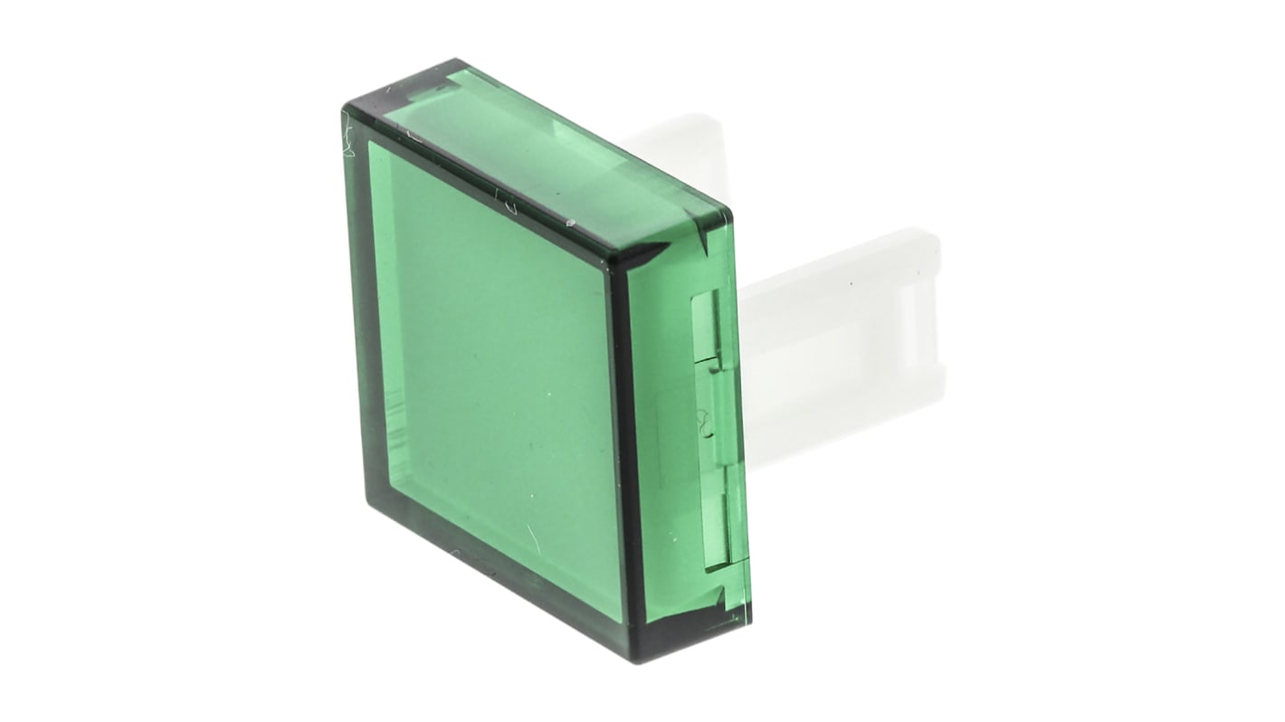 EAO Green Square Push Button Lens for Use with 31 Series