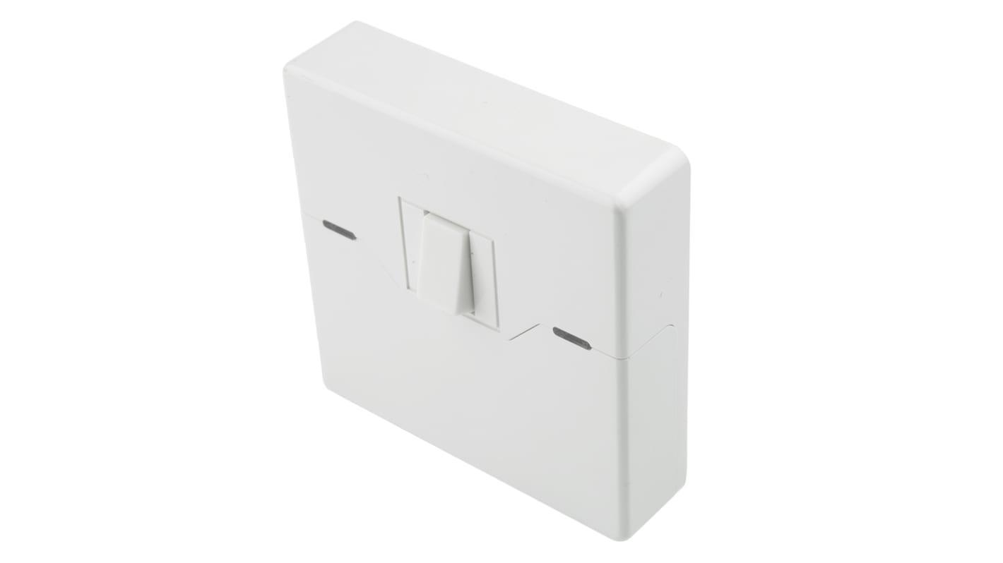 Theben / Timeguard White Rocker Light Switch, 2 Way, 1 Gang