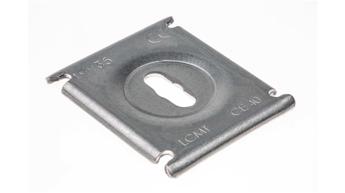 CE40EZ Cablofil International Cable Tray Fixing Plate Electrogalvanised steel Cable Tray