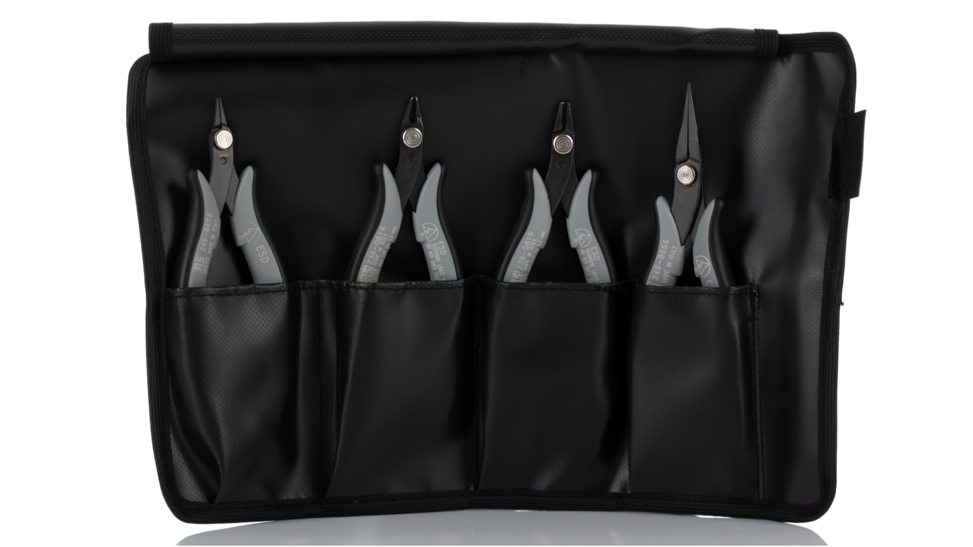 RS PRO 4Piece Plier Set, ESD RS