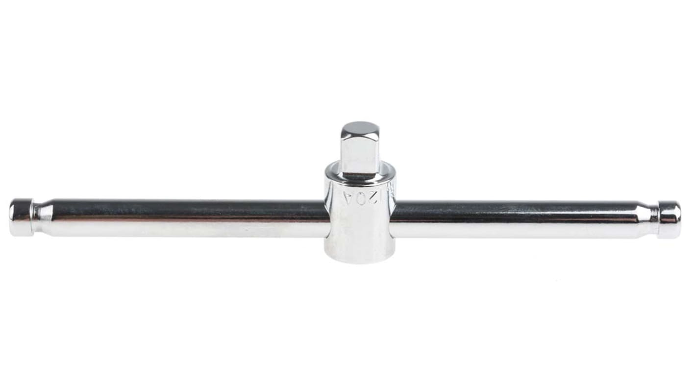 Facom R.120A 1/4 in Square Sliding T Handle, 115 mm Overall