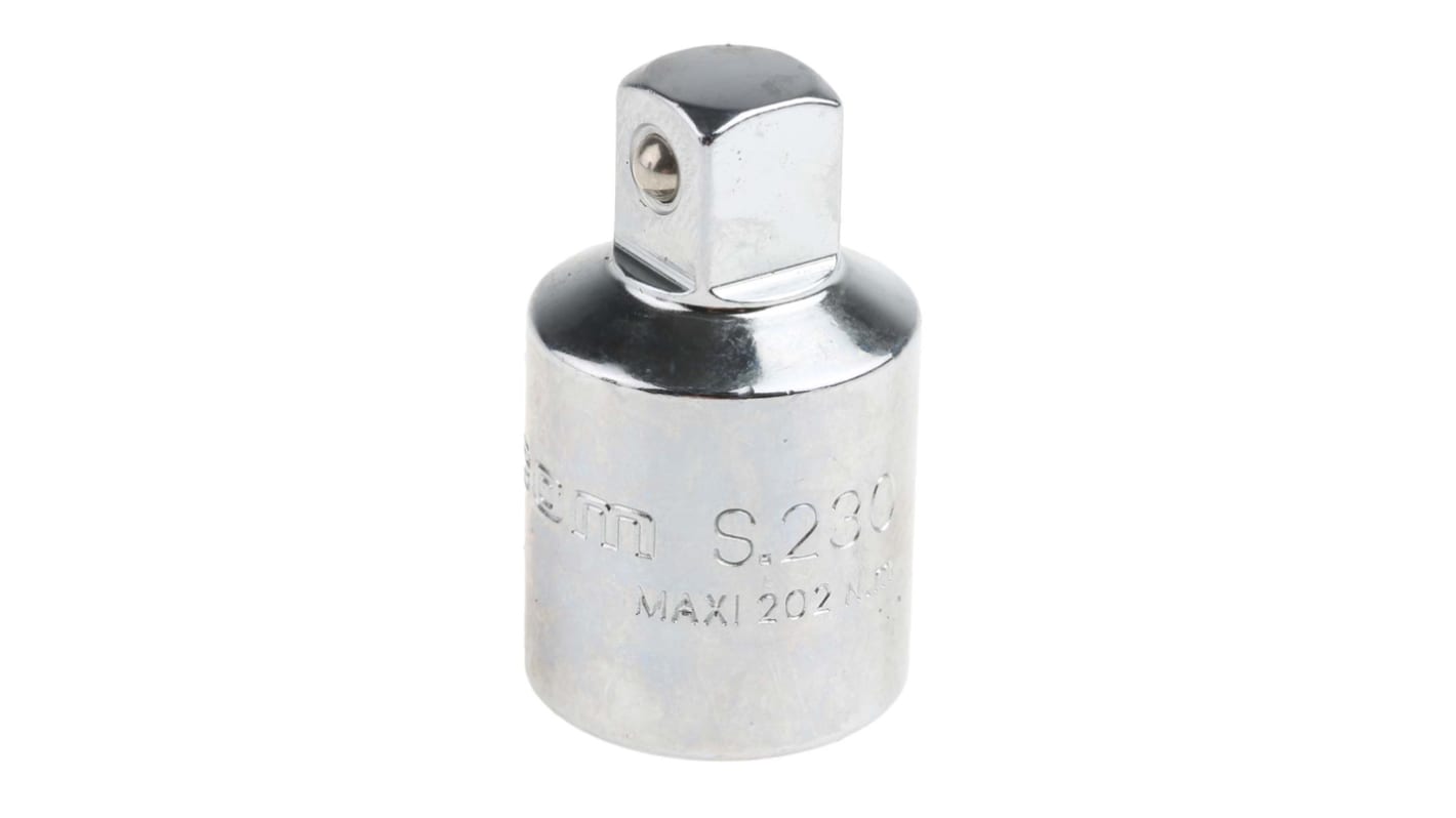 Facom S.230 1/2 in Square Coupler, 36.65 mm Overall