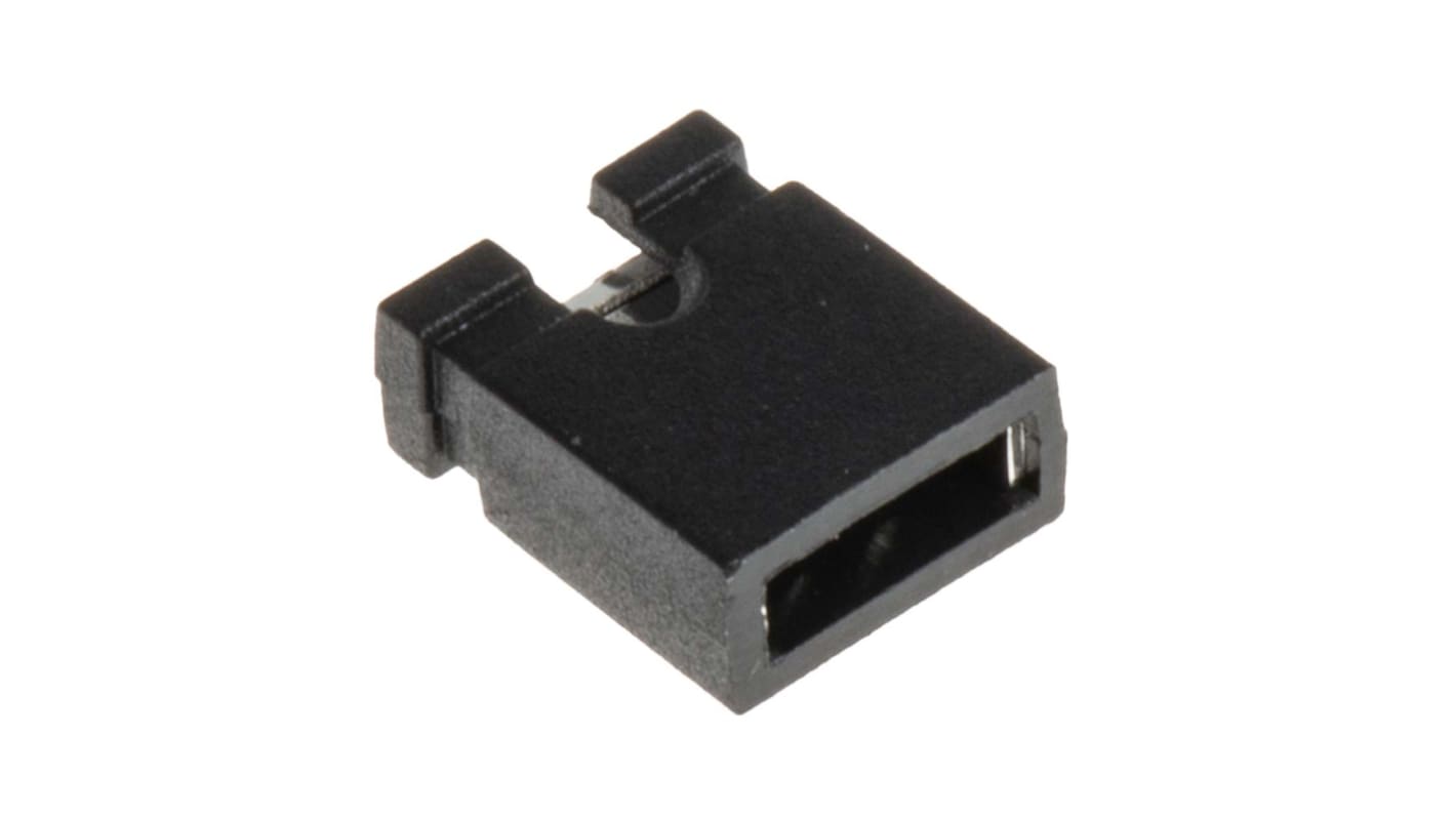 RS PRO Shorting Link Female Straight Black Open Top 2 Way 1 Row 2.54mm ...