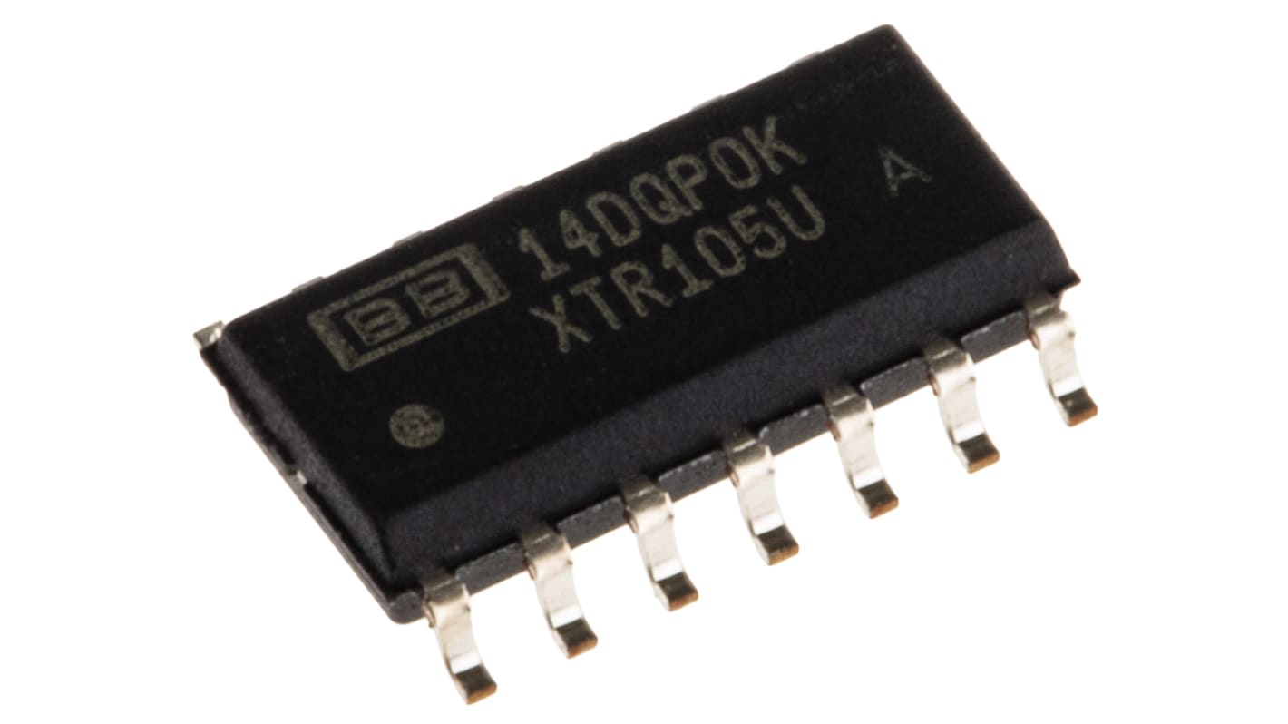 Transmetteur de boucle de courant XTR105UA, SOIC 14 broches