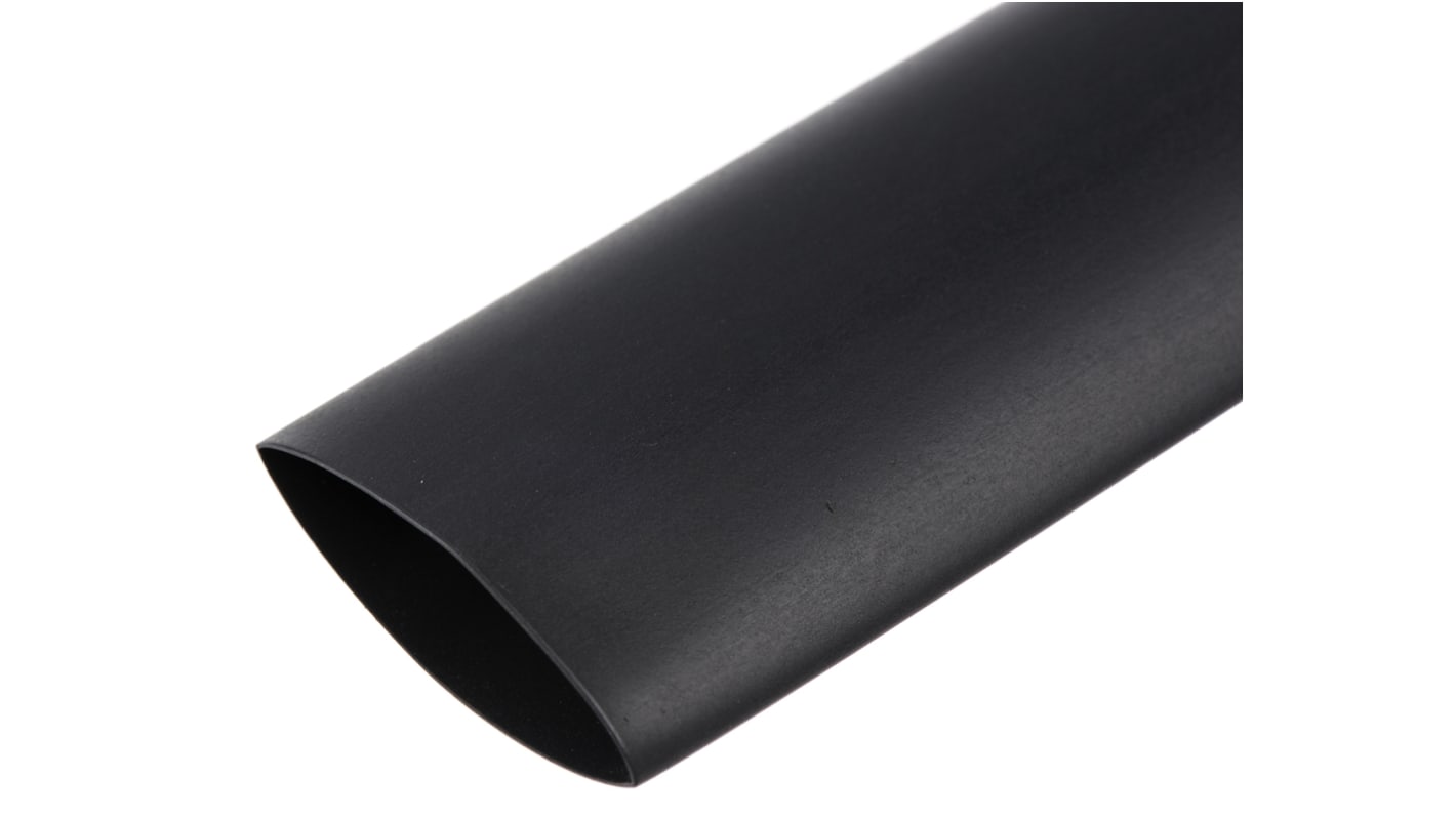 TE Connectivity Heat Shrink Tubing, Black 25.5mm Sleeve Dia. x 3m Length 2:1 Ratio, VERSAFIT Series