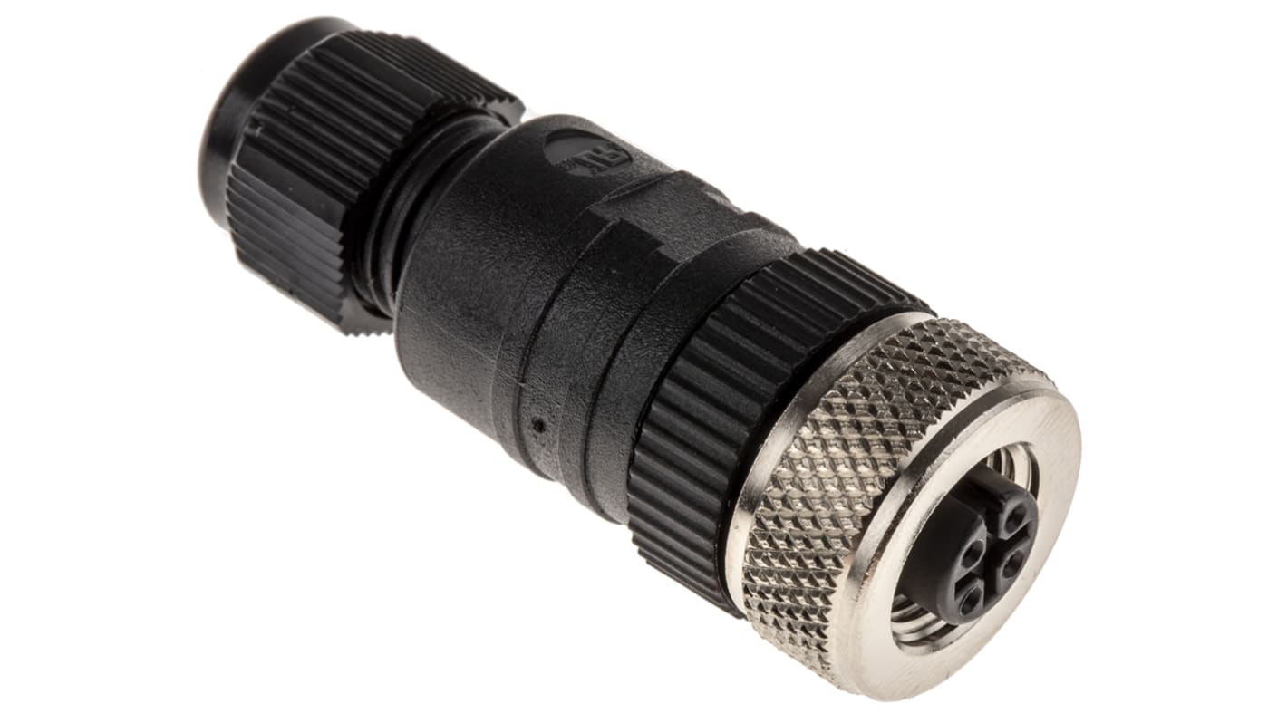 Lumberg Automation Circular Connector, 5 Contacts, Cable Mount, M12 Connector, Socket, Female, IP67, RKC Series