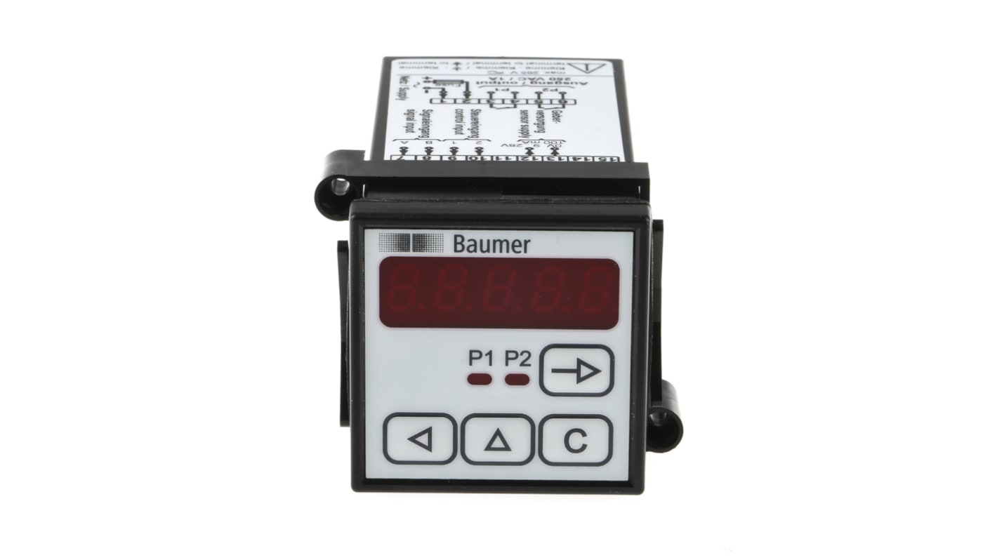 Compteur Baumer NE216 Heures 85→265 V c.a. LED 5 digits