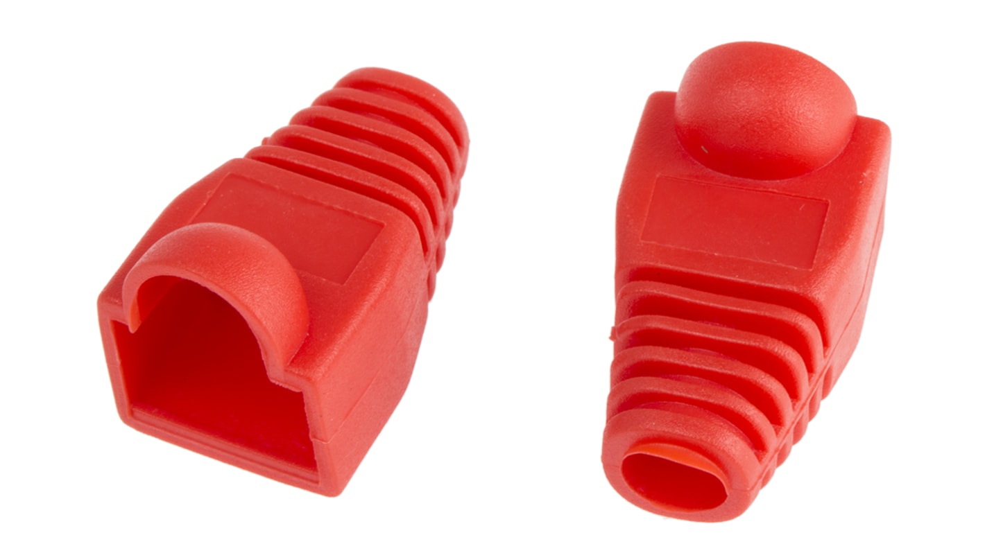 RS PRO RJ45 RJ Connector Colour Sleeve, Red