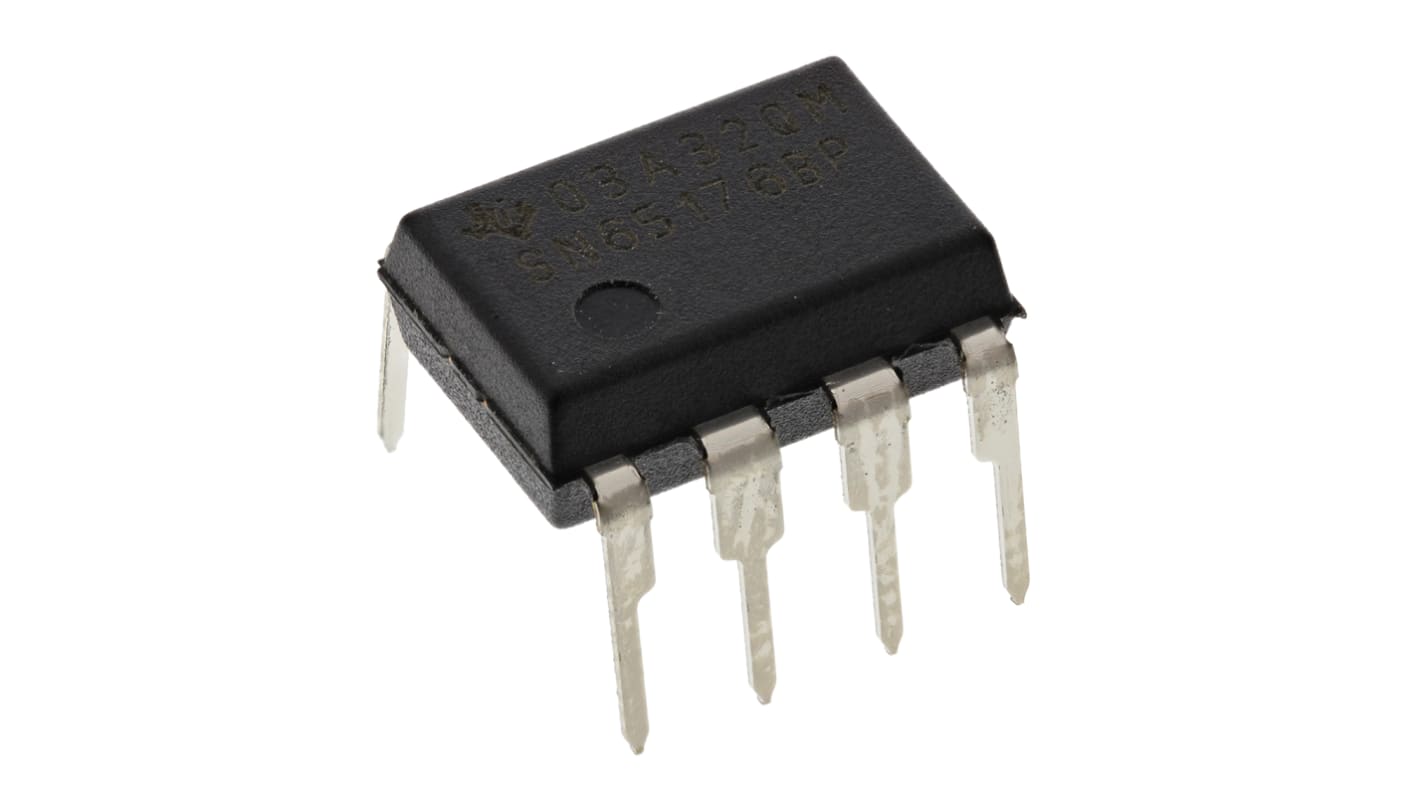 Texas Instruments SN65176BP Line Transceiver, 8-Pin PDIP