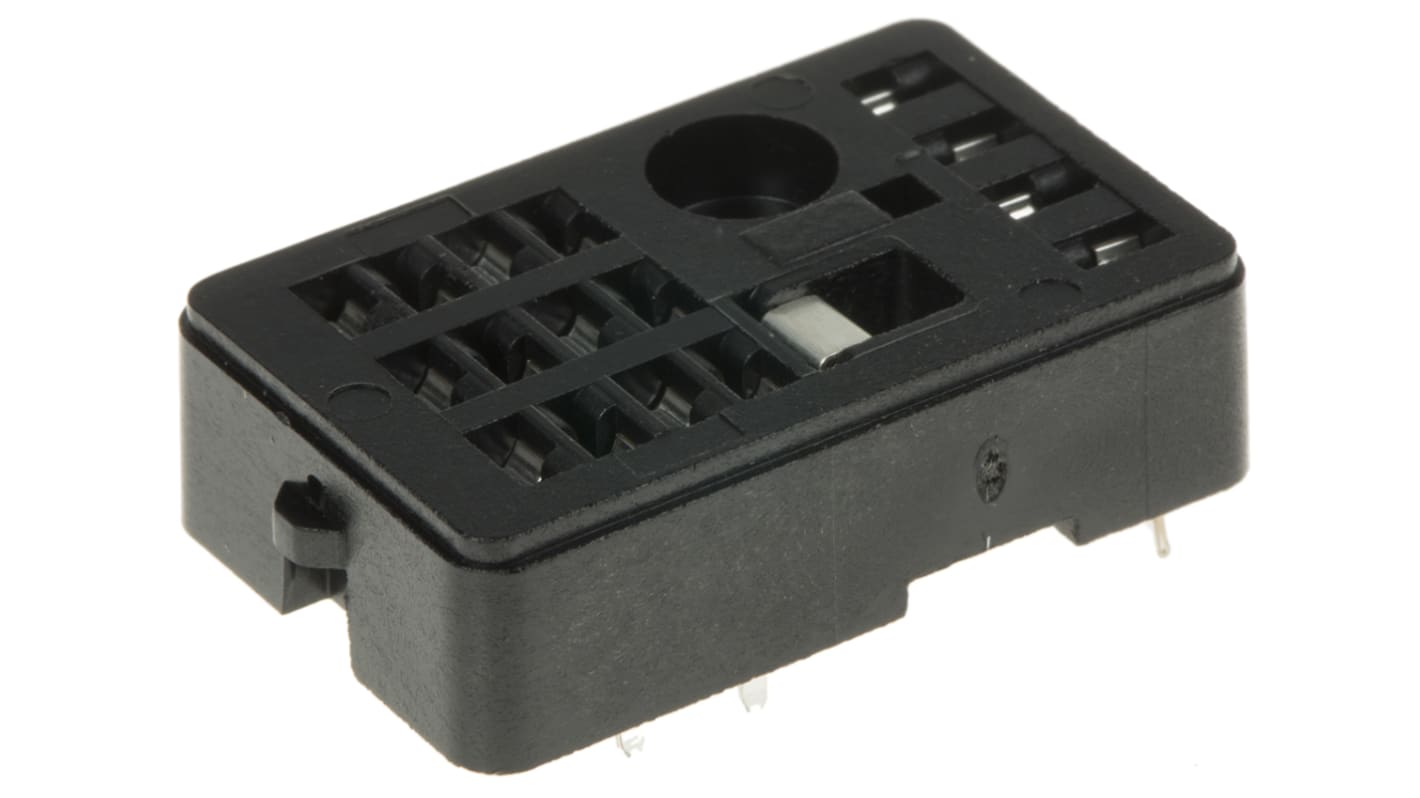 TE Connectivity 16 Pin PCB Mount Relay Socket, for use with RF Relay, Signal Relay, Telecom Relay