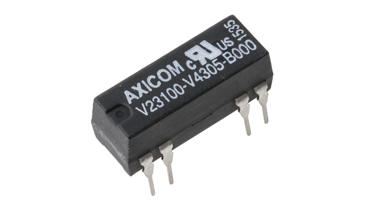 Jazýčkové relé DPST 1 A 5V dc