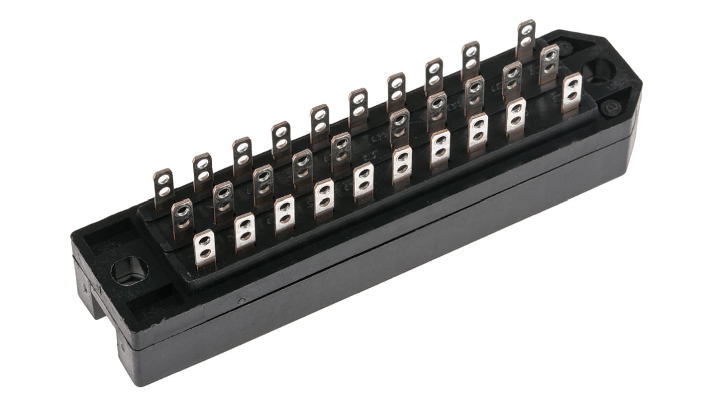 Conector rectangular hembra TE Connectivity de 30 contactos serie RP622