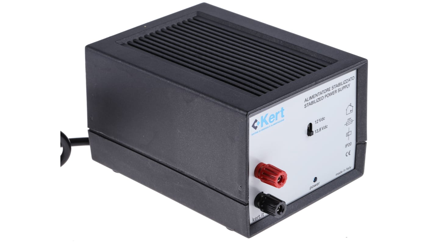 Kert KAT5 Series Analogue Bench Power Supply, 12V, 4A, 1-Output