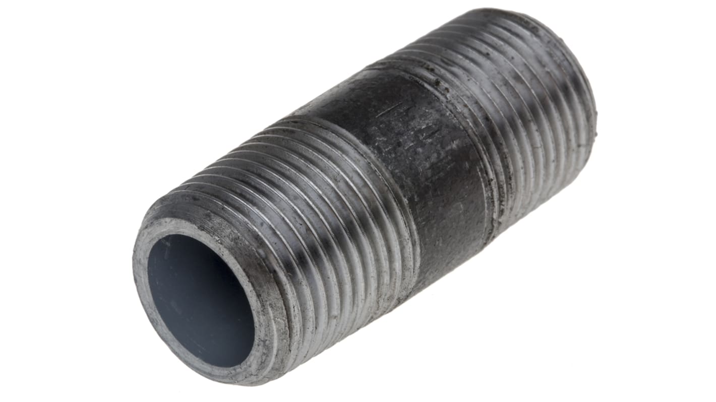 Łącznik żeliwny Czarny, 3/8cal x 3/8cal, RS PRO