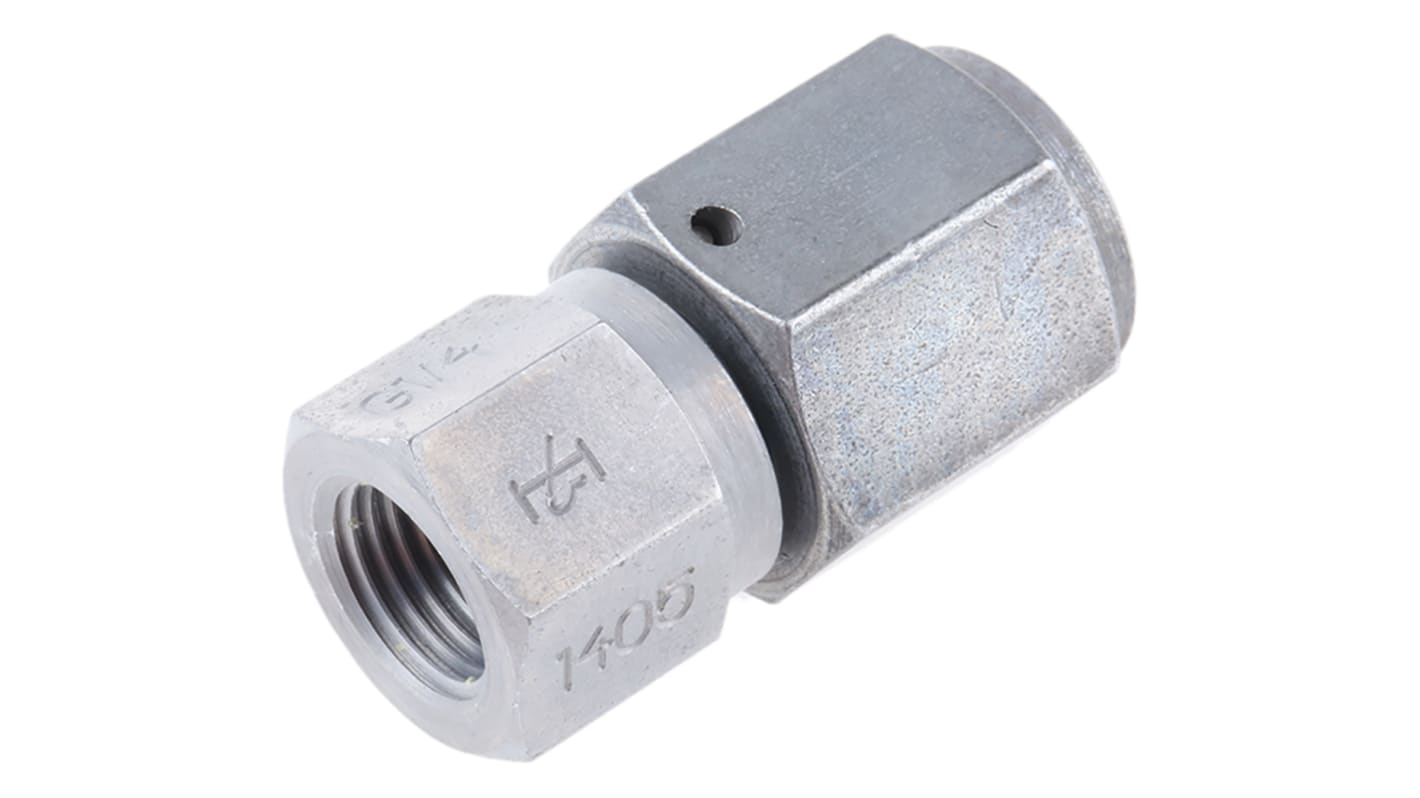 Adapter do manometru, 2103, Stal, G 1/4