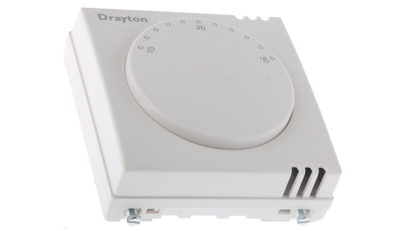 Drayton Thermostat 1 A, 2 A Wechsler 1-polig 230 V ac