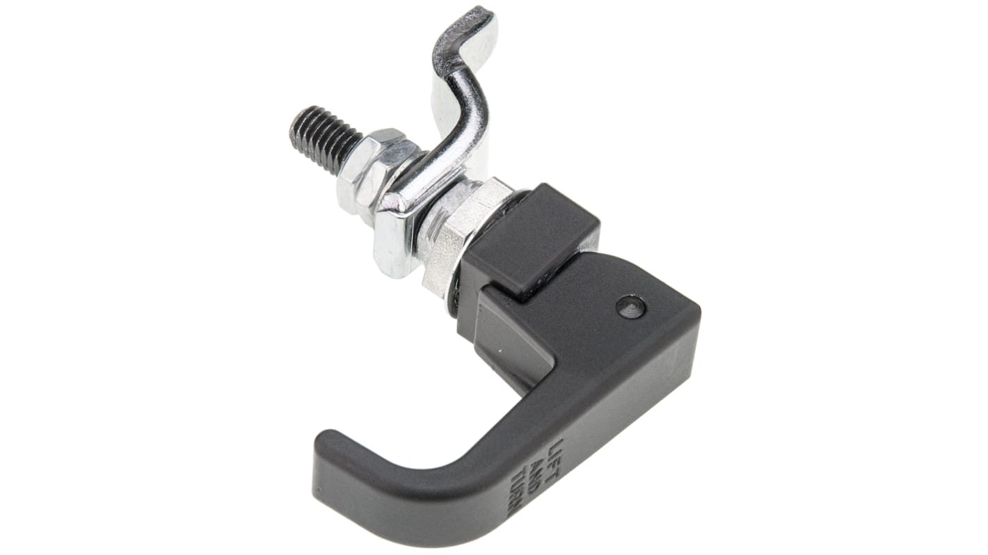 621025 Southco Black Zinc Locking Handle, Compression Latch RS
