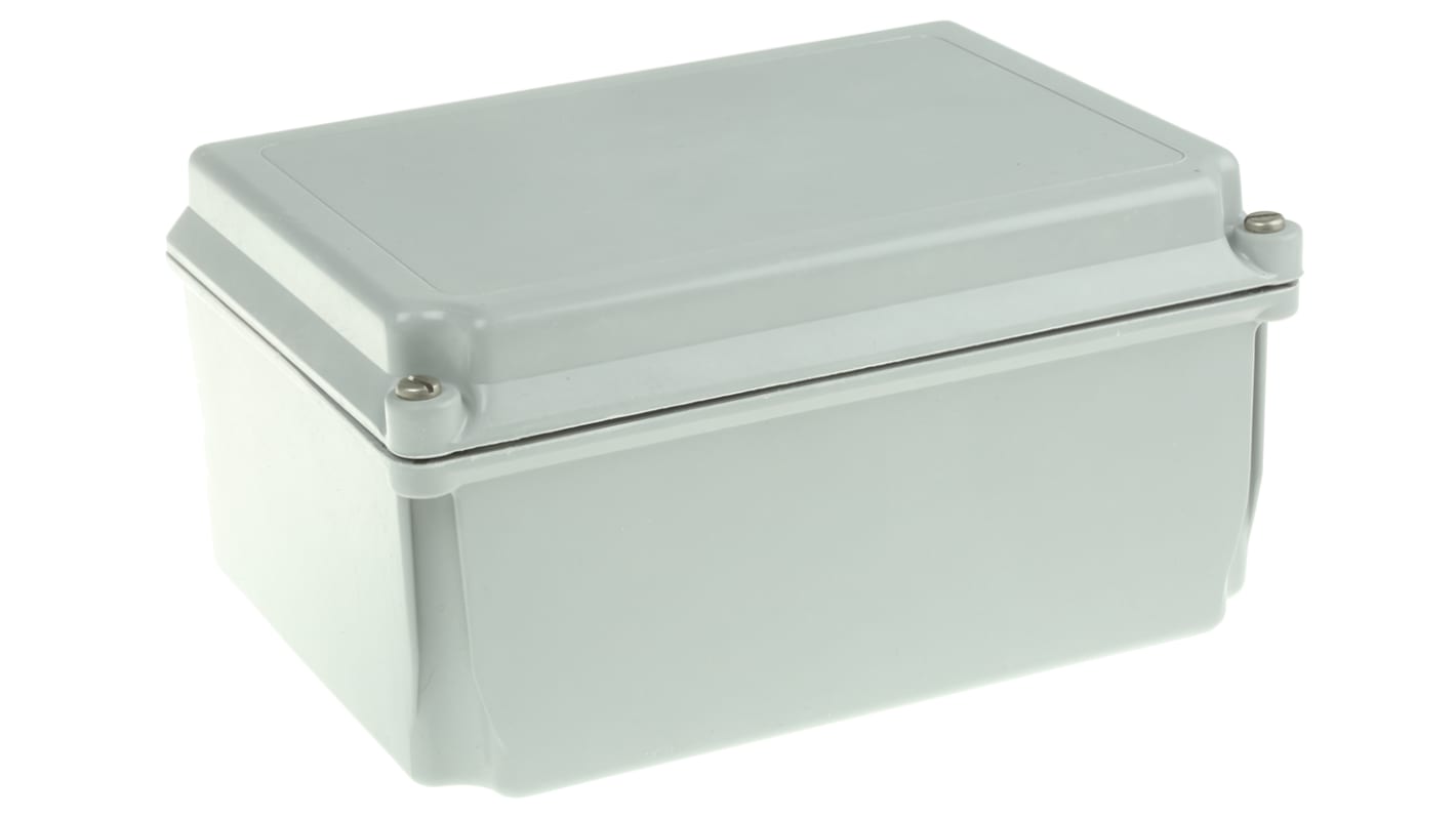 Caja de pared nVent HOFFMAN A48 de Plástico reforzado con fibra de vidrio Gris, , 318 x 267 x 167mm, IP66