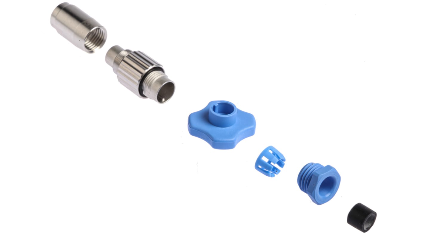 TE Connectivity Circular Connector, 3 Contacts, Cable Mount, Subminiature Connector, Plug, Male, IP65, TRIAD 01 Series