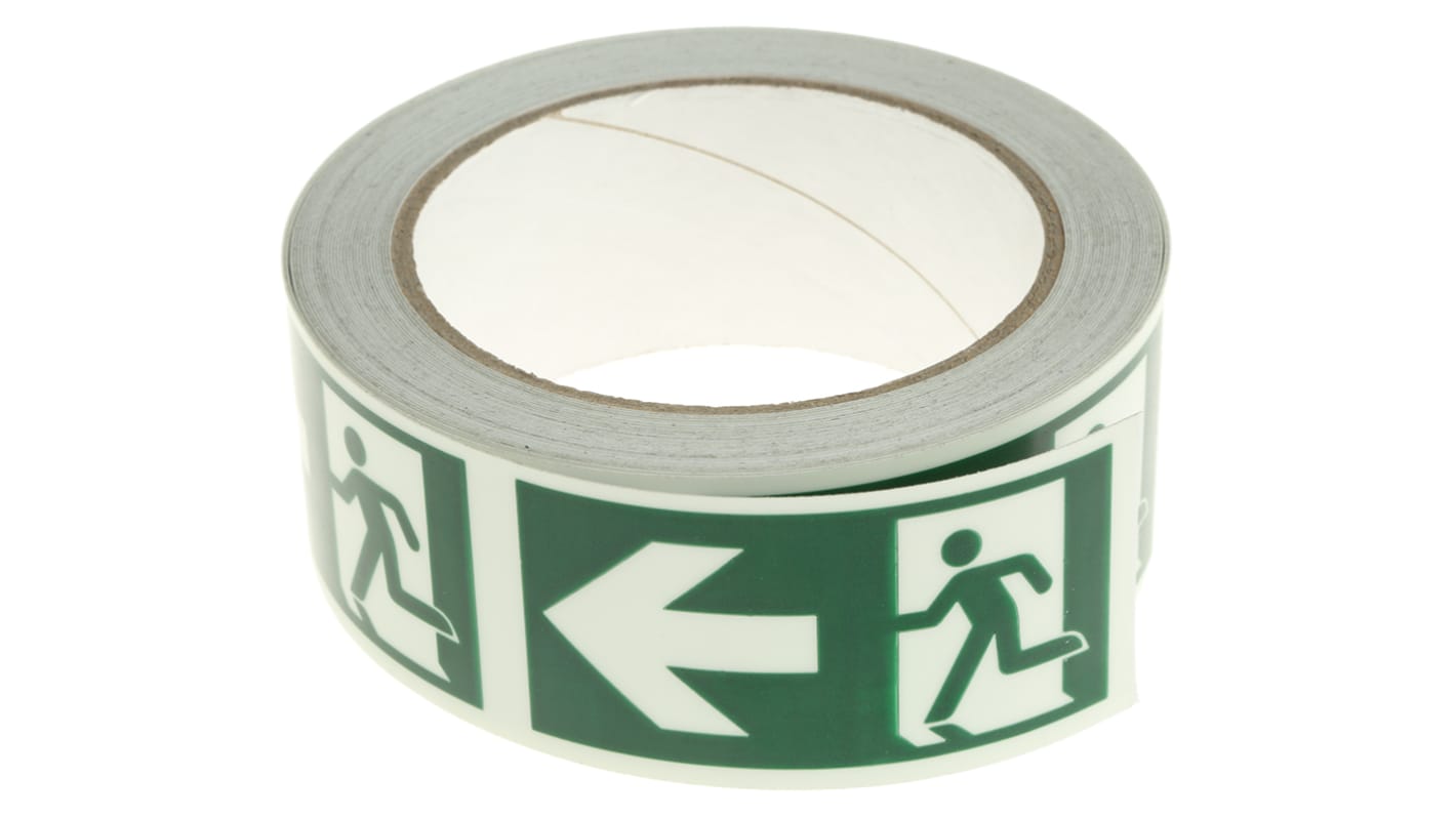 RS PRO Green Reflective Tape 40mm x 10m