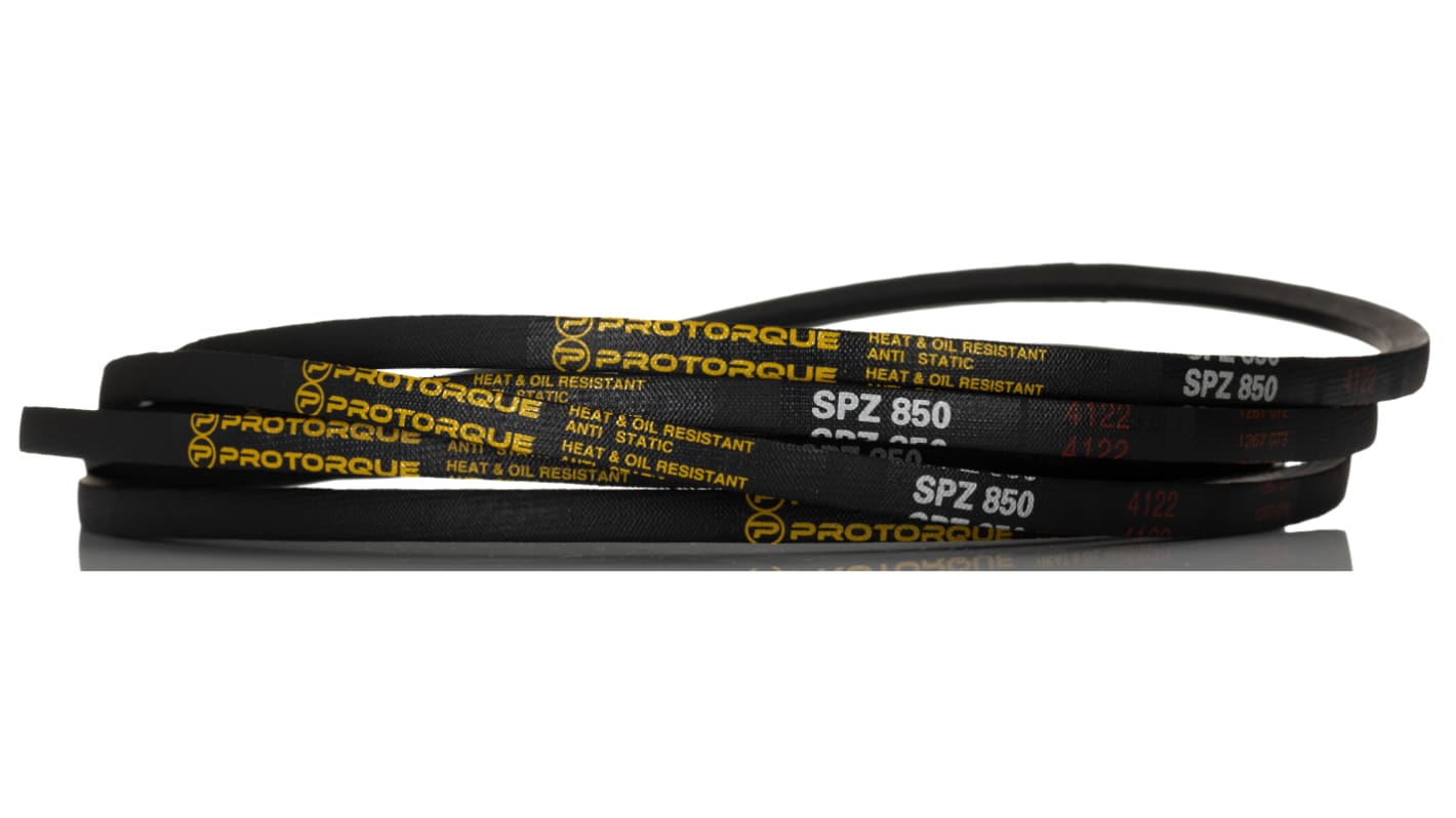 RS PRO Wedge Belt, belt section SPZ, 850mm Length