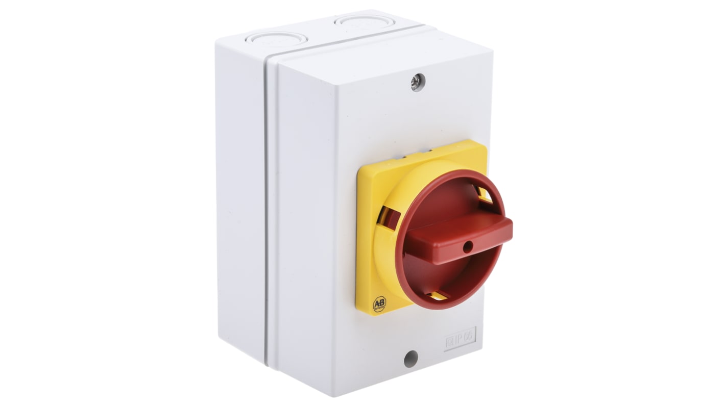 Interruptor seccionador, 3P, Corriente 32A, Potencia 15kW, IP66