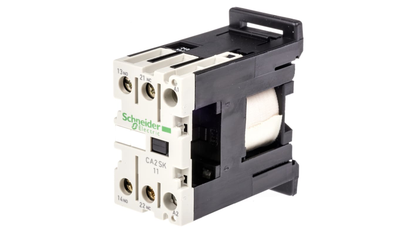 Contattore Schneider Electric, serie CA2SK, 1 NO + 1 NC, 10 A