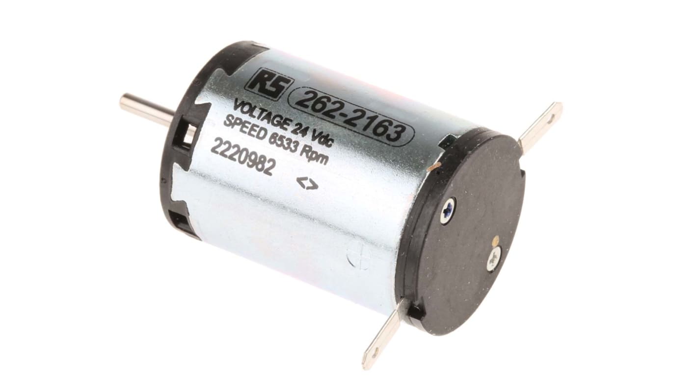 134386 Maxon Brushed DC Motor, 5 W, 24 V, 0.615 Ncm, 6552 rpm RS