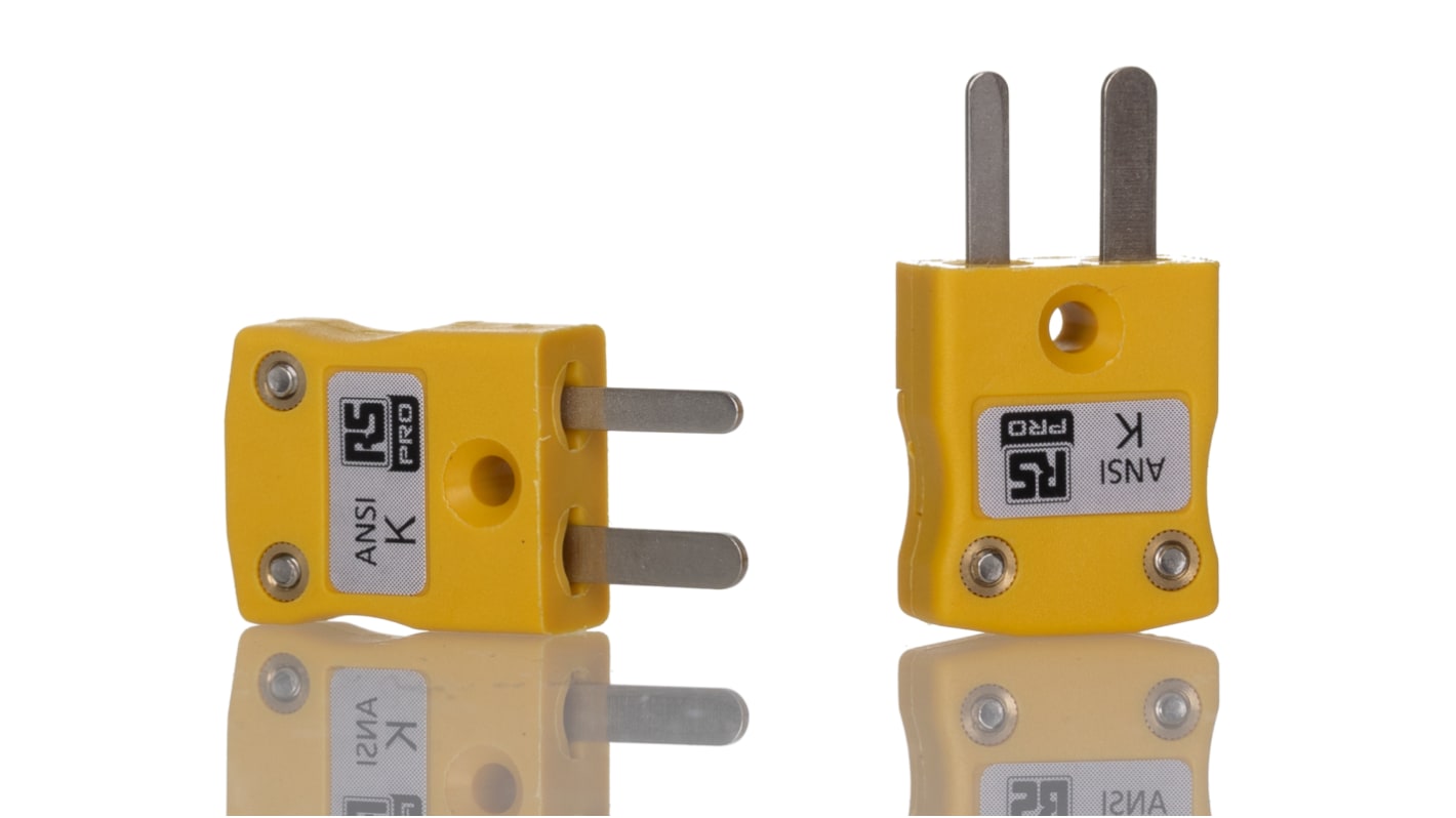 RS PRO Miniatur Thermoelement-Steckverbinder Stecker für Thermoelement