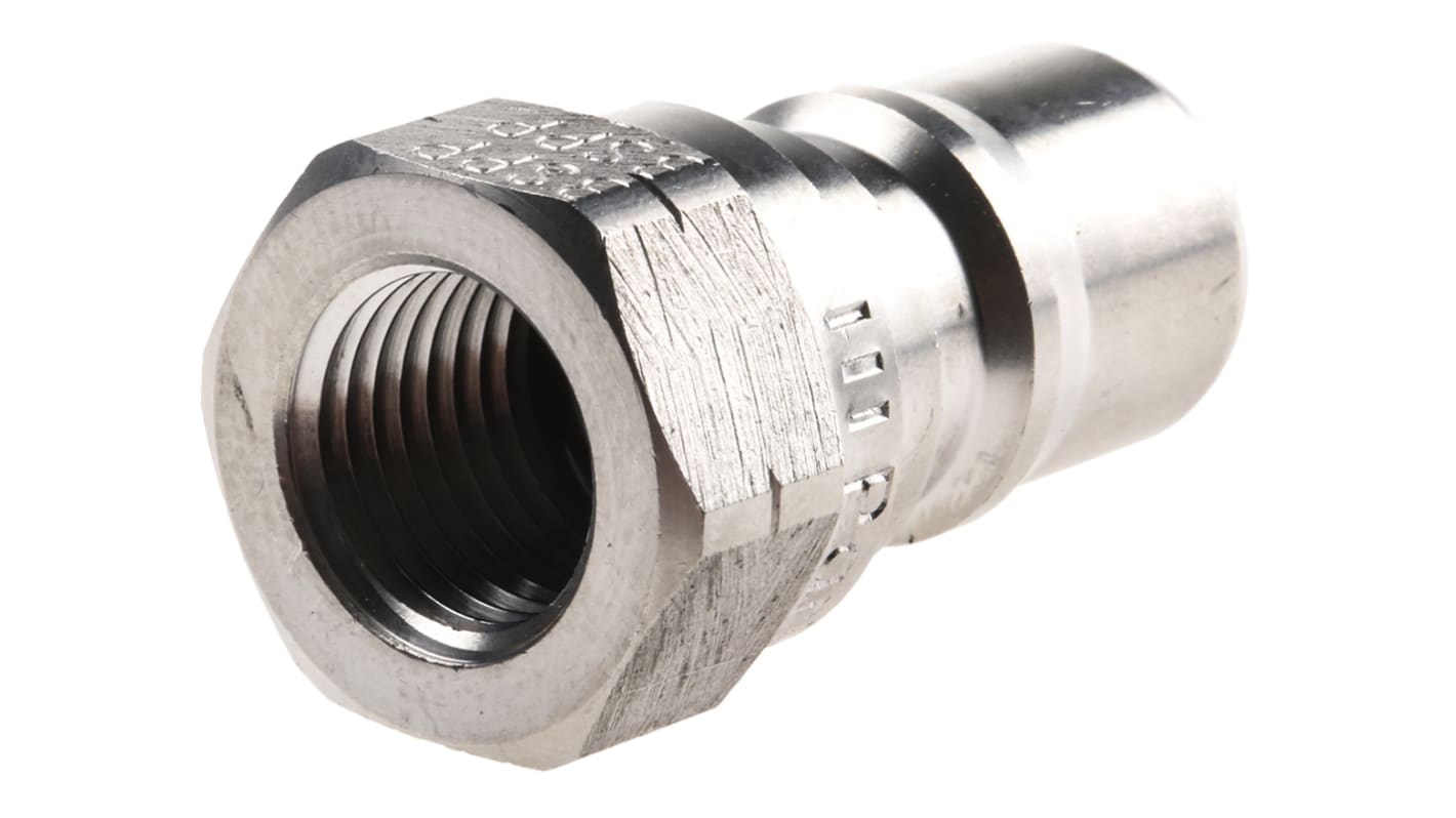 SH263BSPP Parker Stainless Steel Male Hydraulic Quick Connect