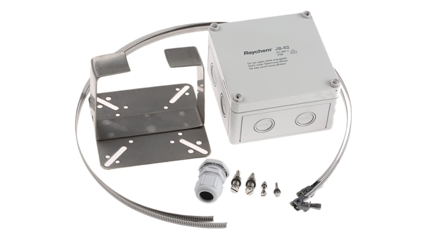 Caja de Conexiones para Cinta Calefactora Raychem, 130 x 75 x 130mm, -35 → +115 °C.