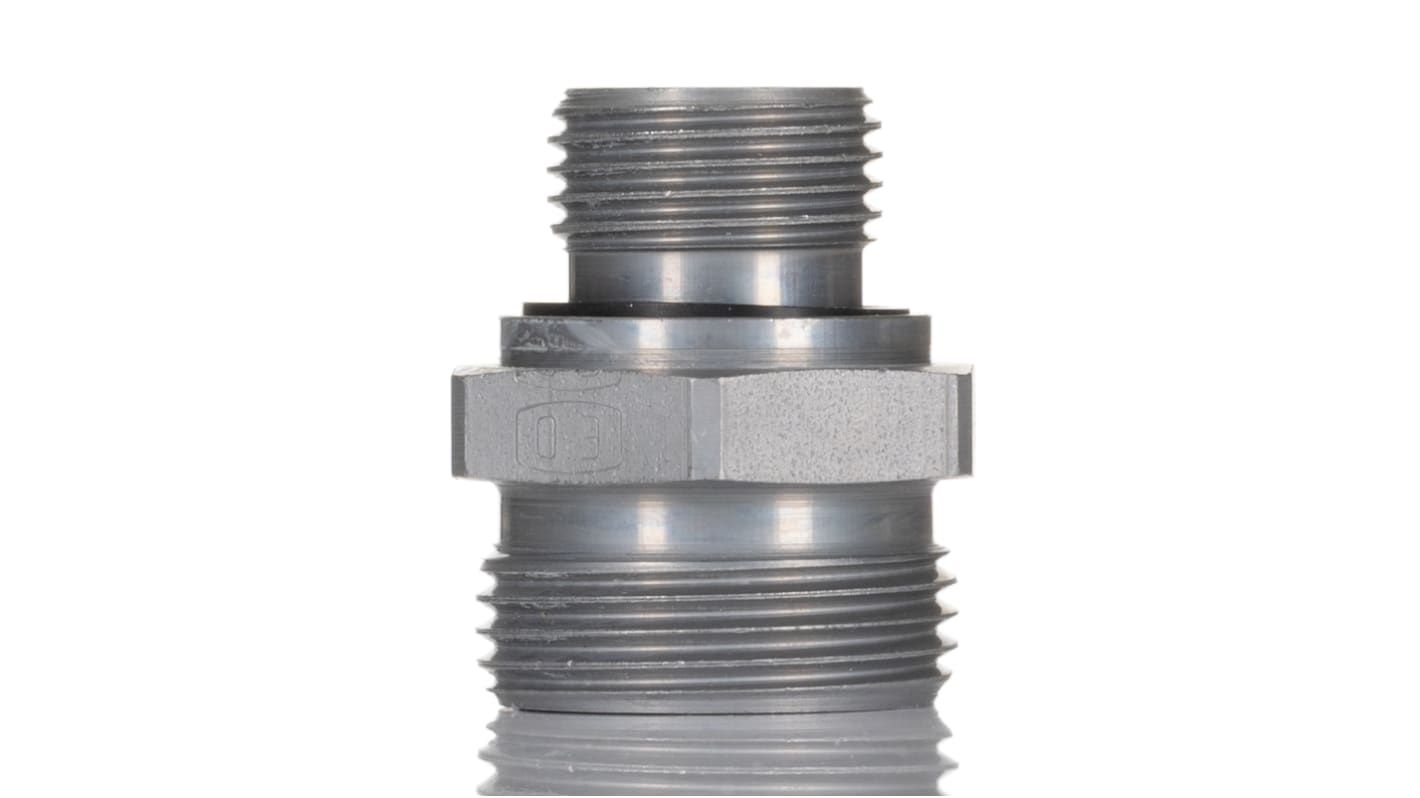 Parker Hydraulic Male Stud G 1/2 Male to 22 mm, GE22LR1/2EDOMDCF