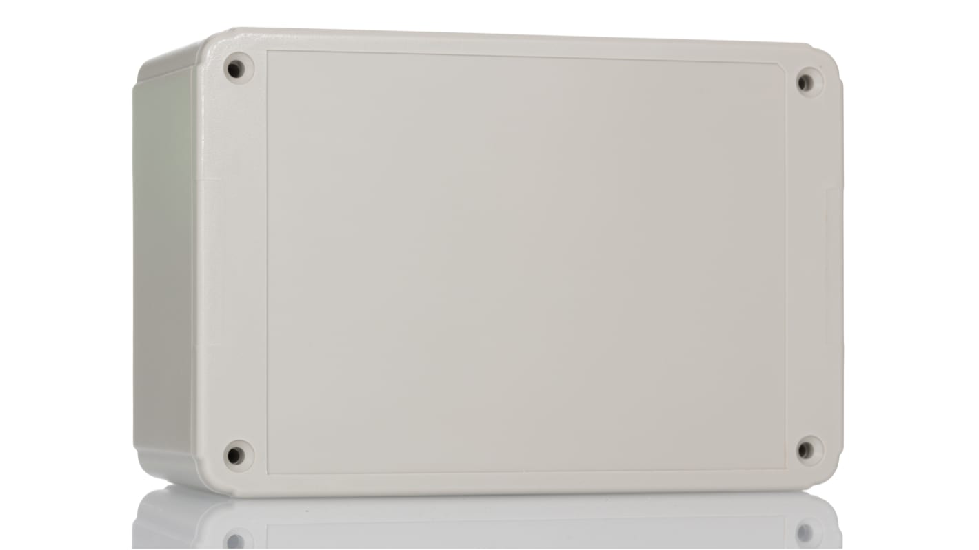 Hammond RL Series Grey ABS General Purpose Enclosure, IP54, Flanged, Grey Lid, 60 x 100 x 150mm