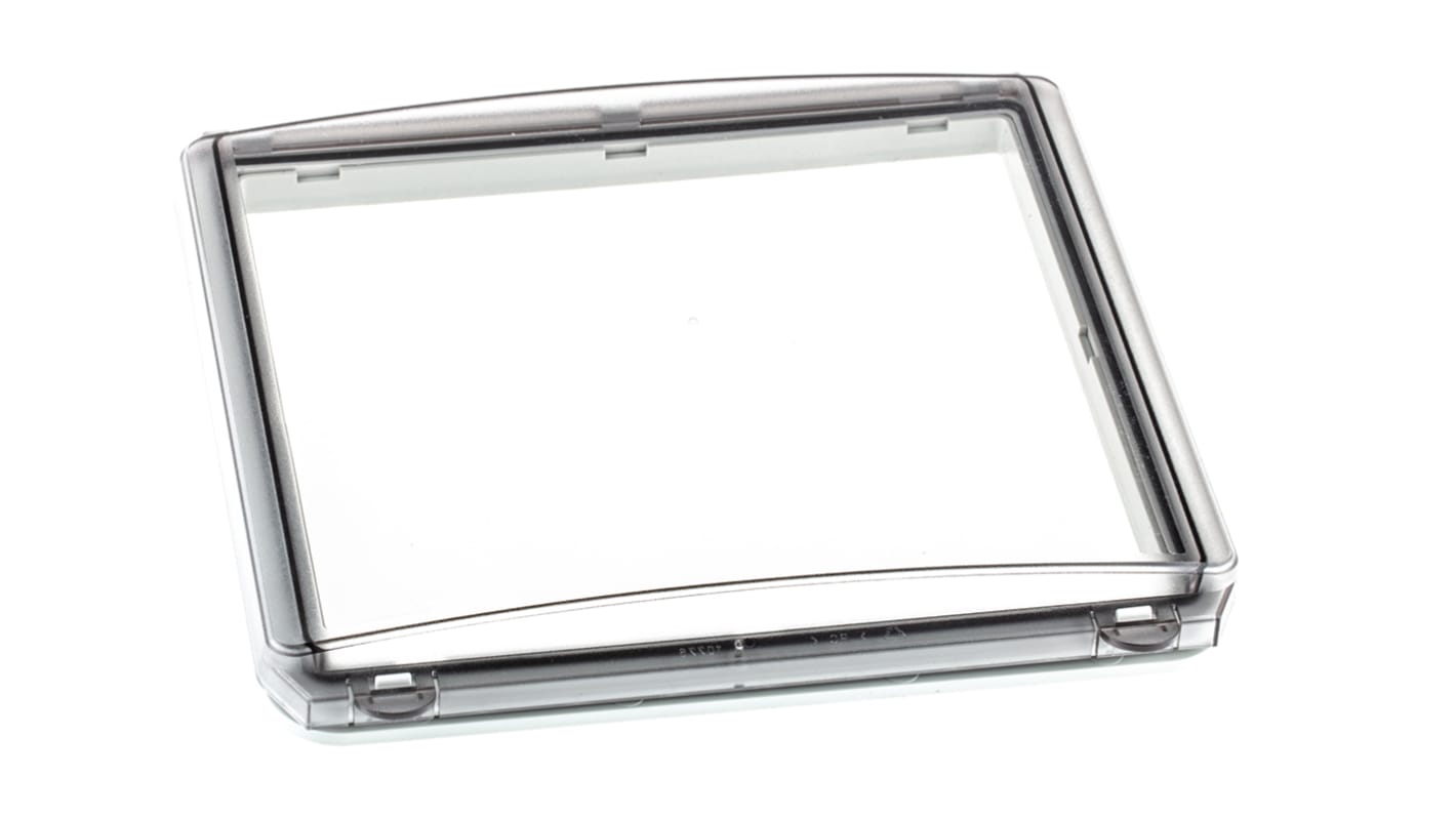 Fibox Grey Polycarbonate IP65 Inspection Window for use with 24 Module Enclosure