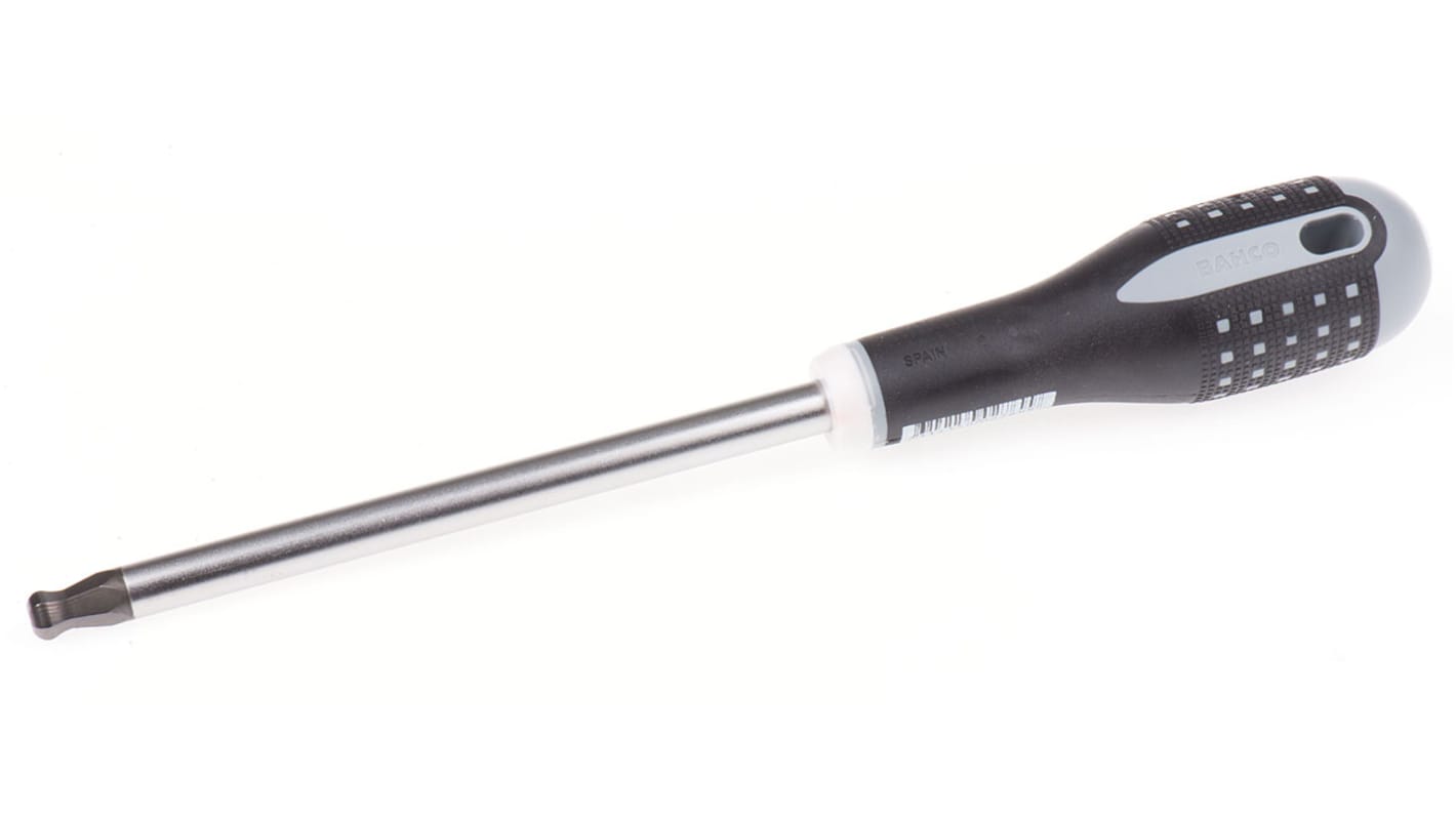 Bahco Ball End Hexagon  Screwdriver, 8 mm Tip, 150 mm Blade, 272 mm Overall