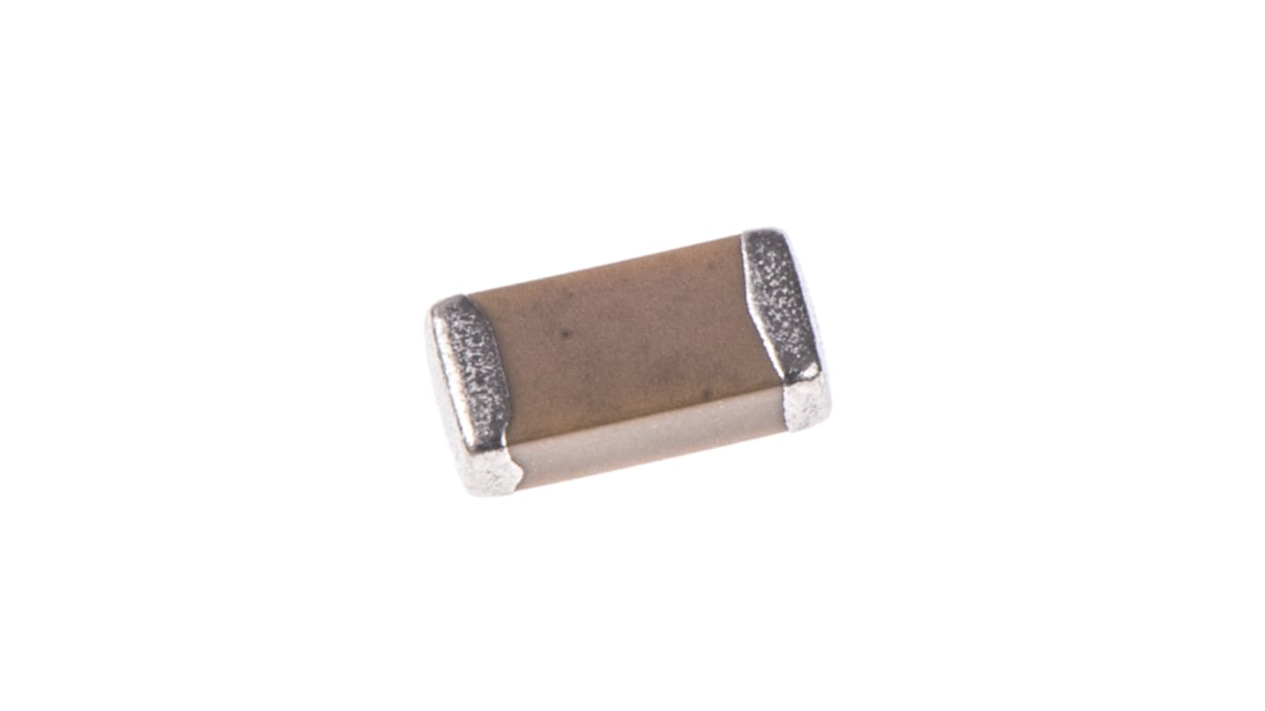 C1206C224K5RACTU KEMET 220nF Multilayer Ceramic Capacitor MLCC, 50V