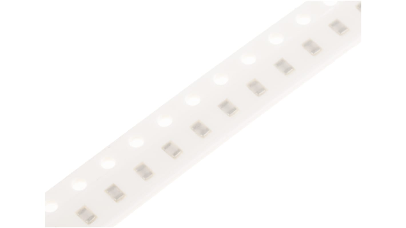 KEMET 22pF Multilayer Ceramic Capacitor MLCC, 50V dc V, ±5% , SMD