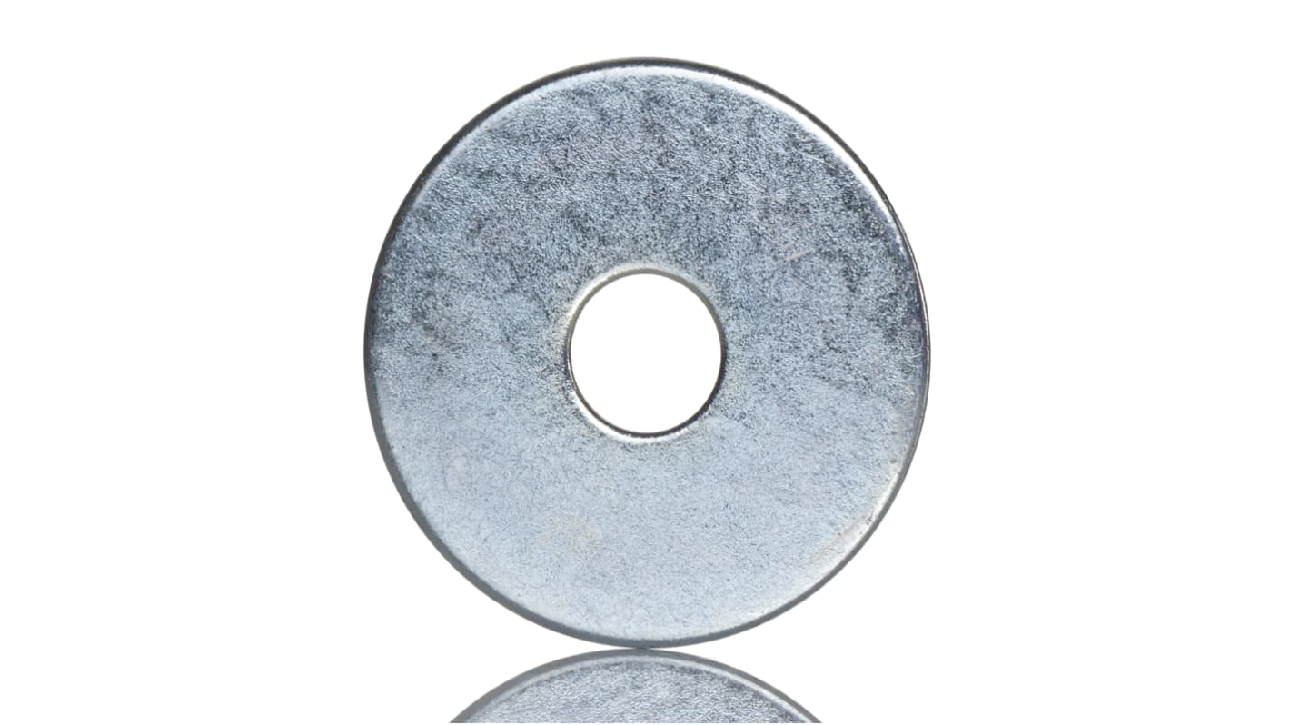 Zinc Plated Steel Mudguard Washers, M12 RS