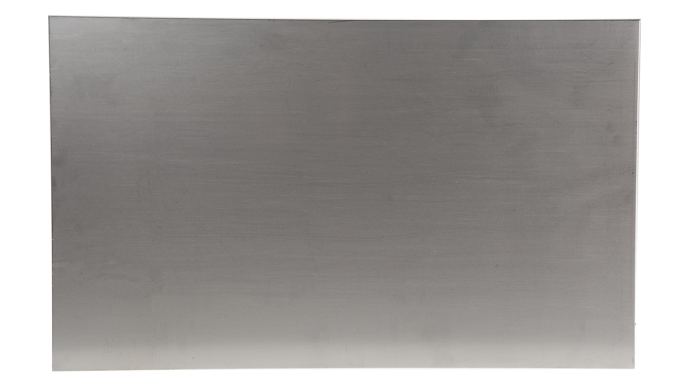 RS PRO Stainless Steel Metal Sheet 500mm x 300mm, 1.2mm Thick