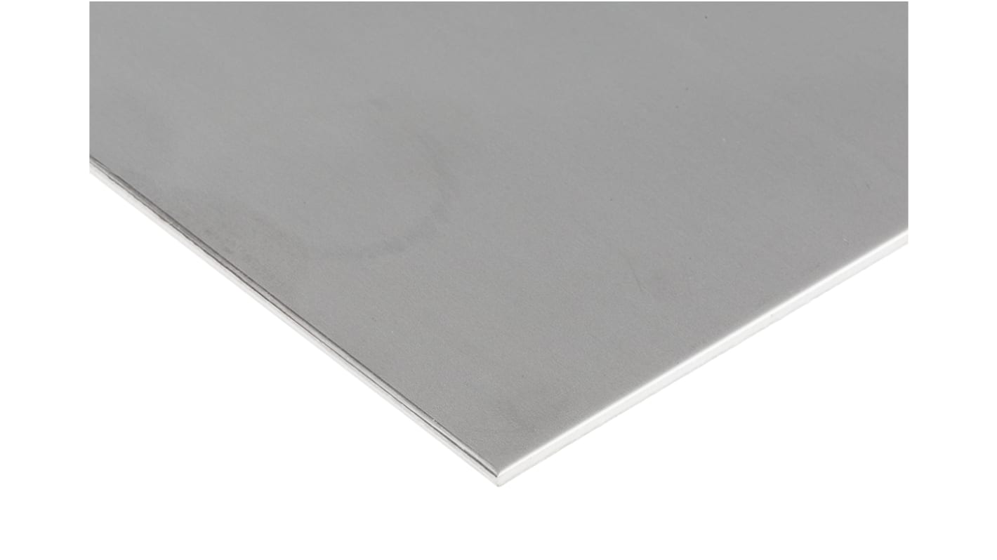 RS PRO Aluminium Metal Sheet 300mm x 500mm, 3mm Thick