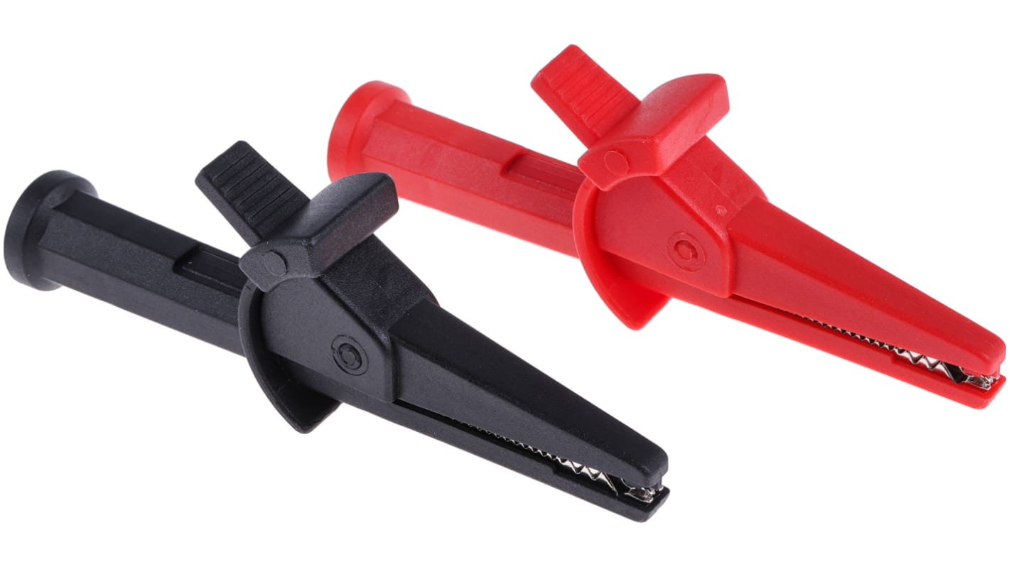 RS PRO Crocodile Clip, Tellurium Copper Contact, 30A RS