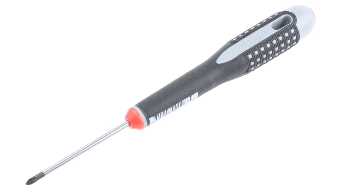 Bahco Phillips  Screwdriver, PH0 Tip, 60 mm Blade, 182 mm Overall