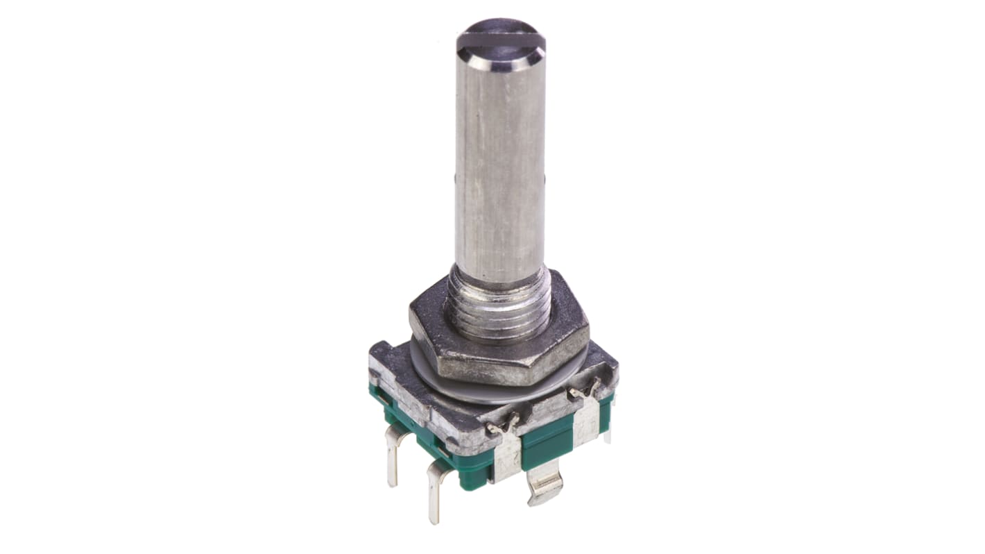 Alps Alpine Incremental Incremental Encoder, 15 ppr, 6mm Shaft