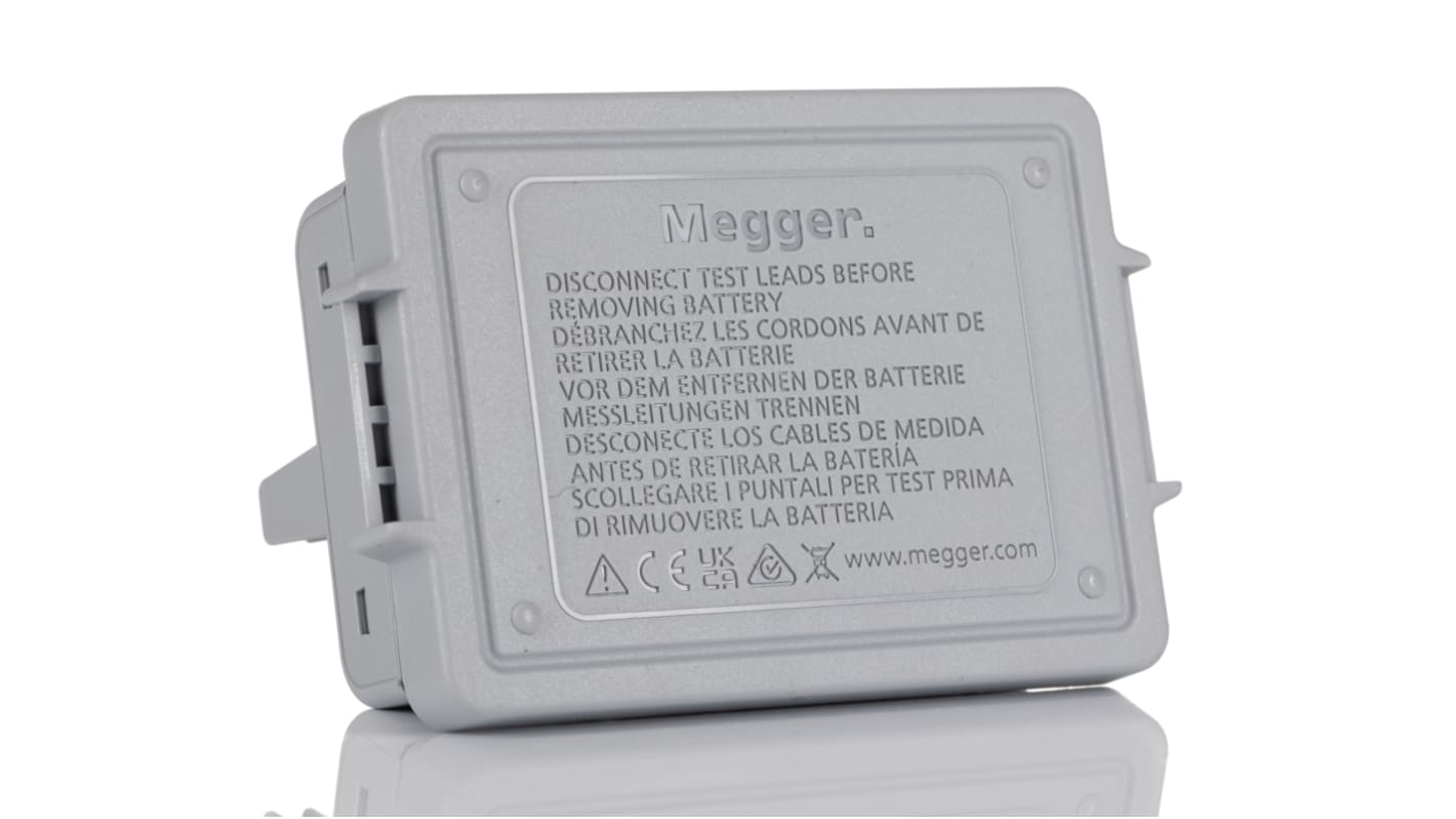 Megger 7.2V Litium-ion Genopladeligt litiumbatteri, 4 celler, 4.4Ah